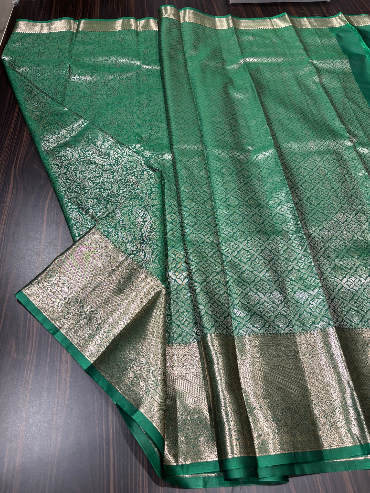 Semi Kanchipuram silk