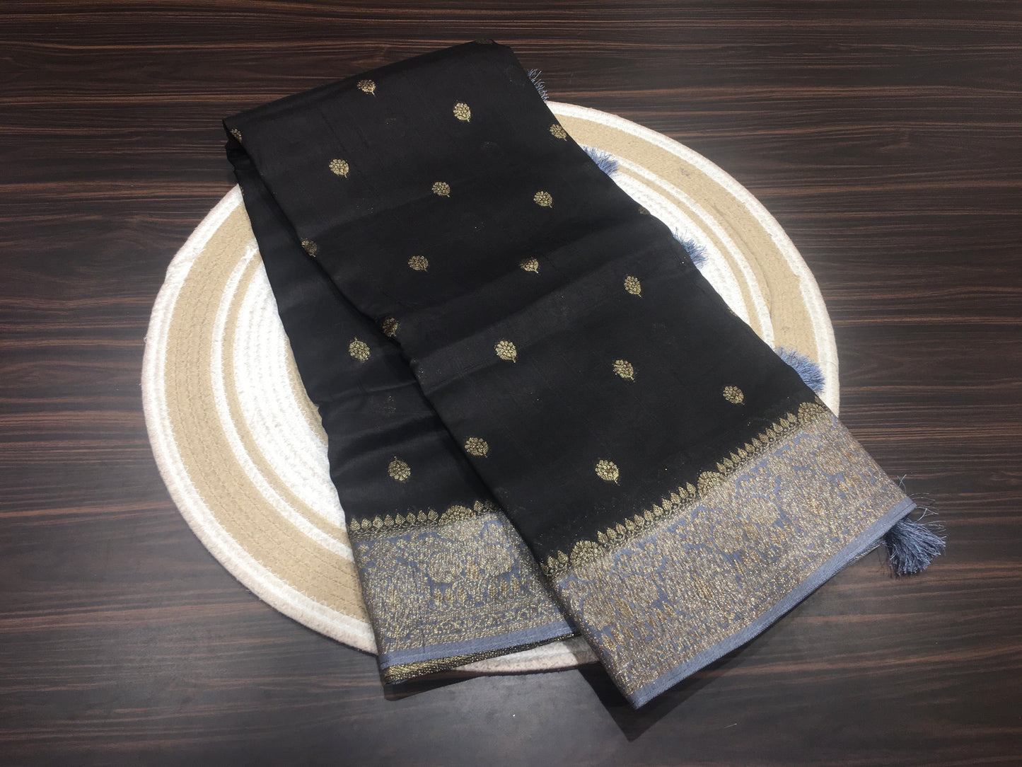 Soft tussar saree