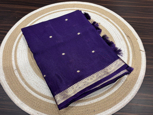 Semi Mysore crape