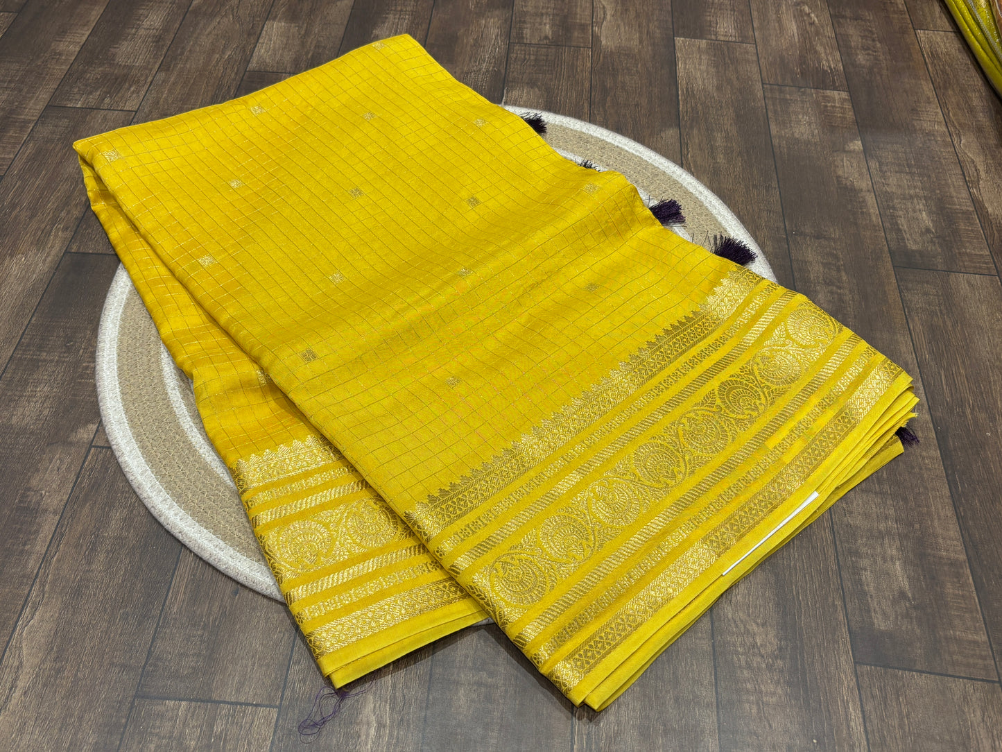 Semi Mysore crape