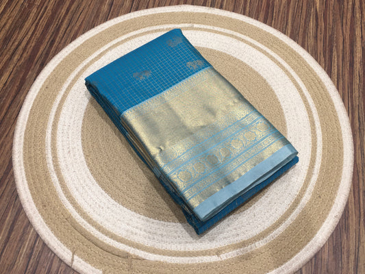 Semi Kanchipuram silk