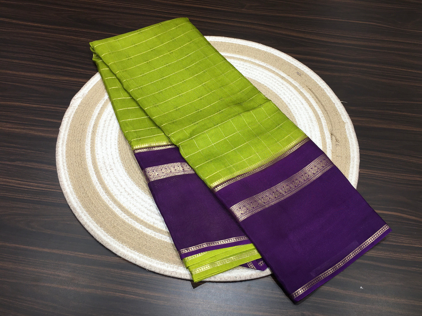 Semi Mysore crape