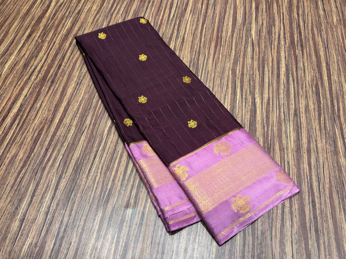 Semi Mysore Crape Silk