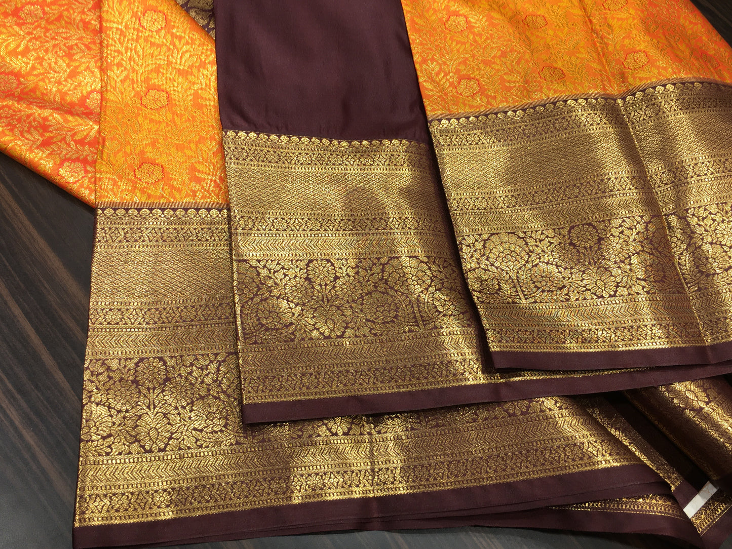Semi Kanchipuram silk