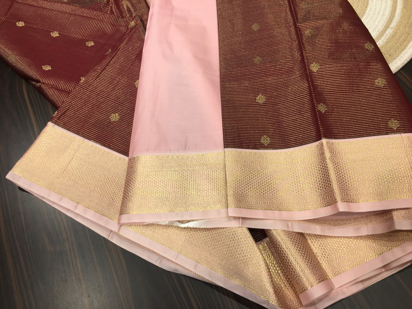 Semi Kanchipuram silk