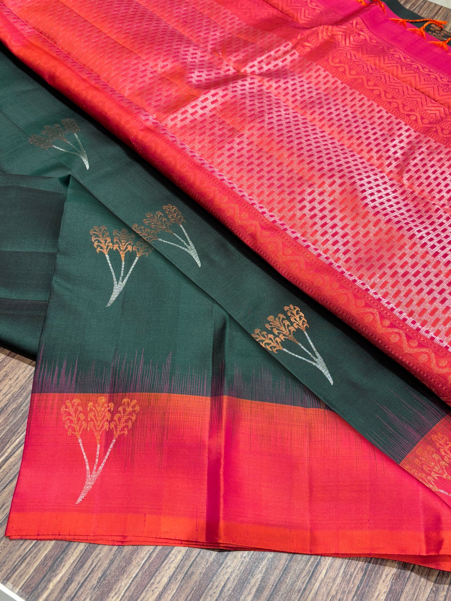 Pure Kanchipuram soft silk