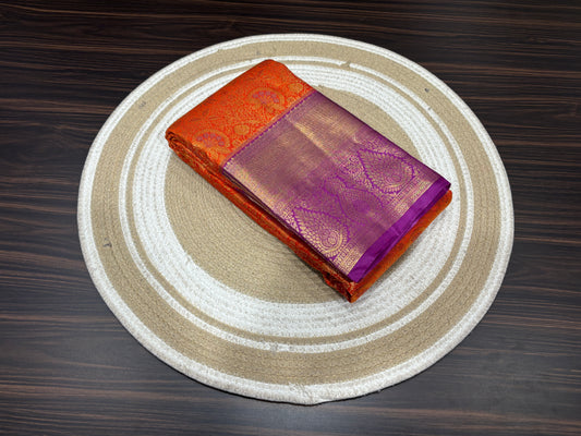 Semi Kanchipuram silk