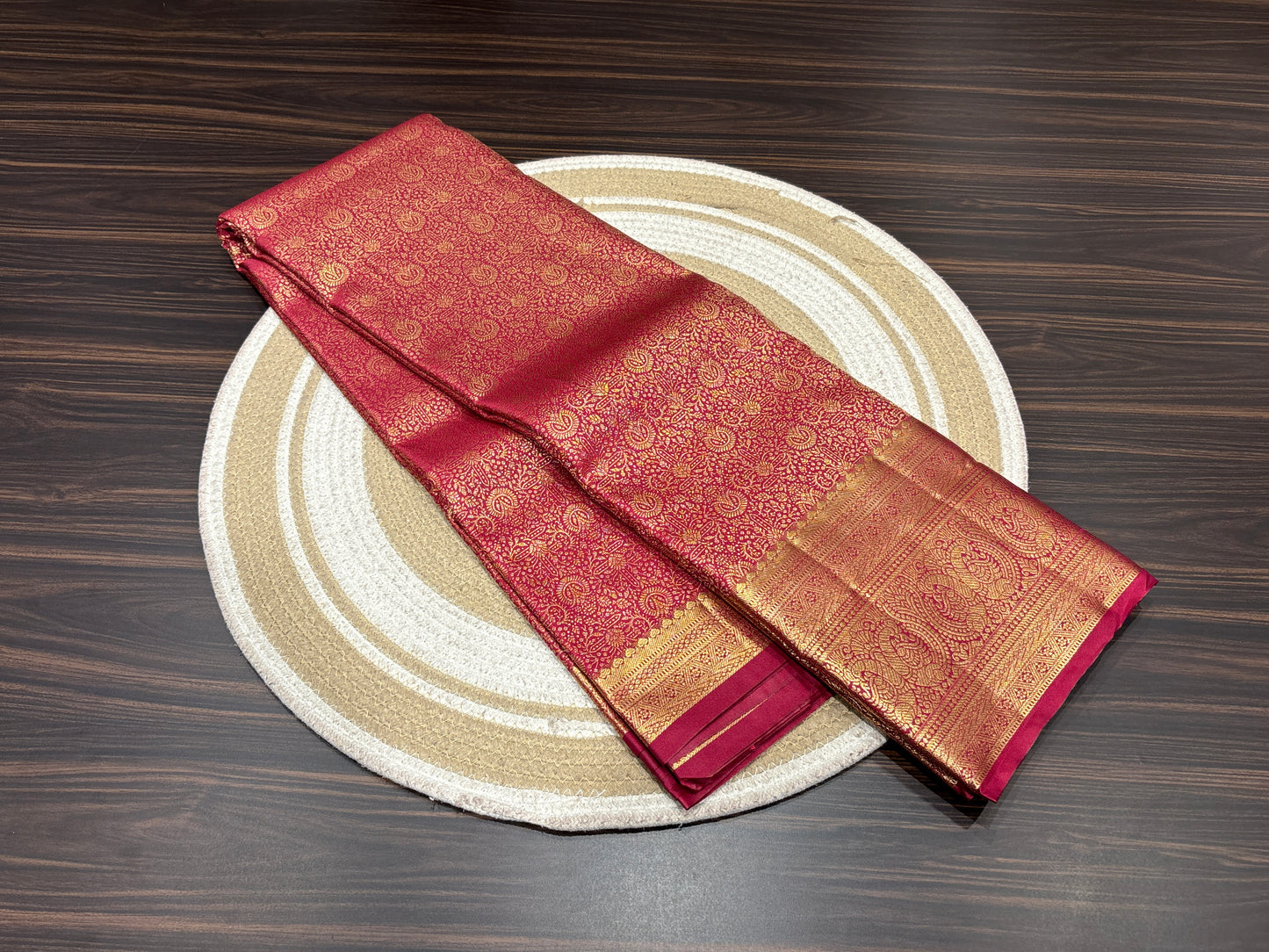 Semi Kanchipuram silk