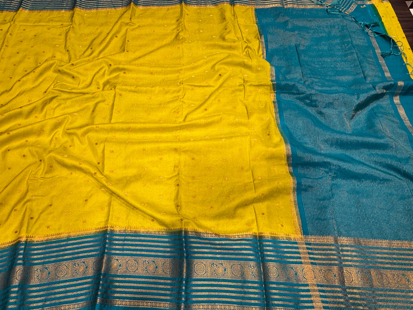 Semi Mysore crape