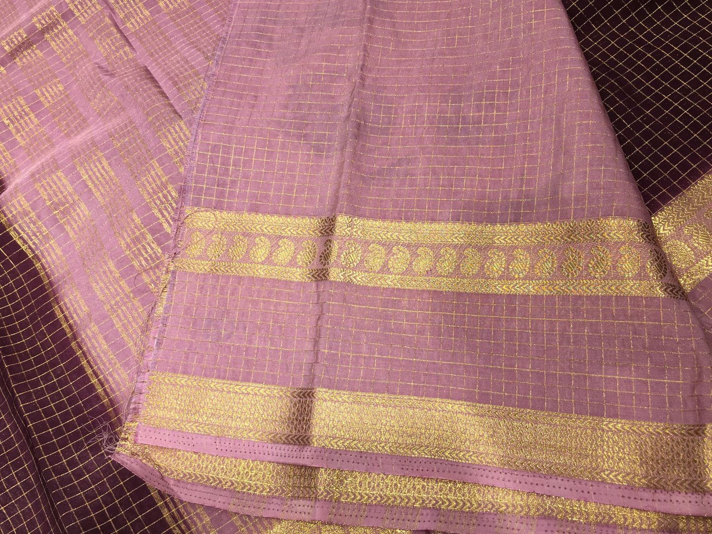 Semi Mysore crape