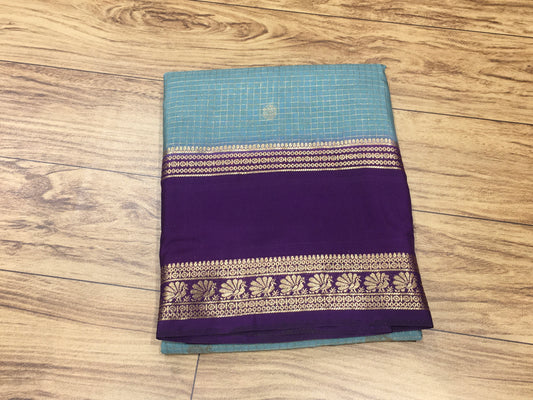 Semi Mysore Crape Silk