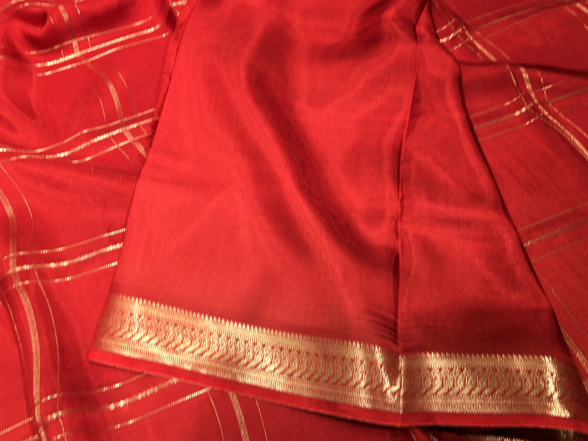 Semi Mysore Crape Silk
