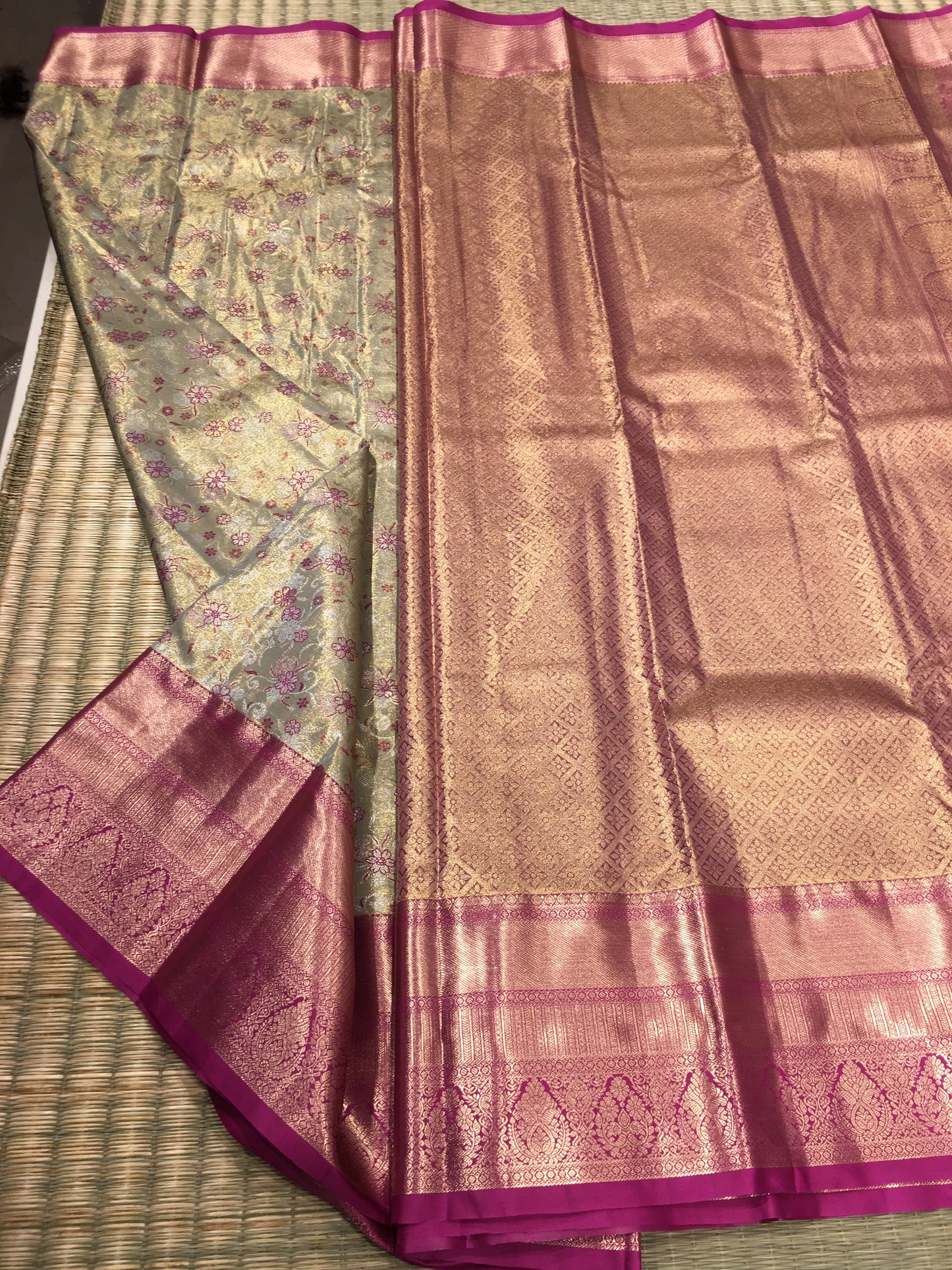 Semi Kanchipuram tissue