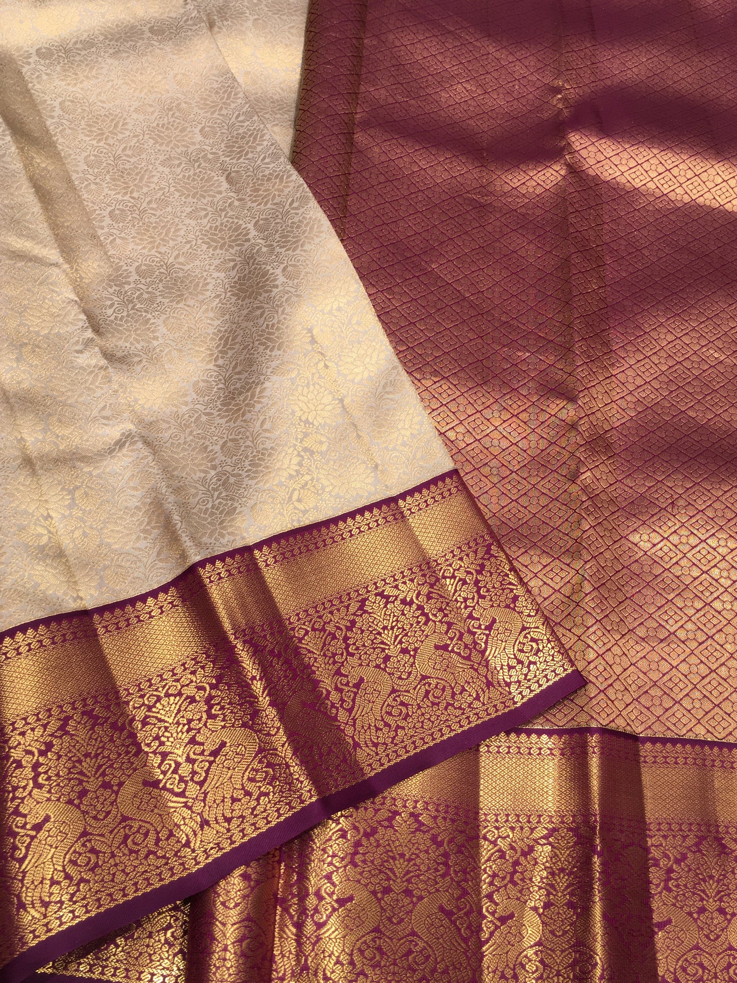 Pure Kanchipuram silk