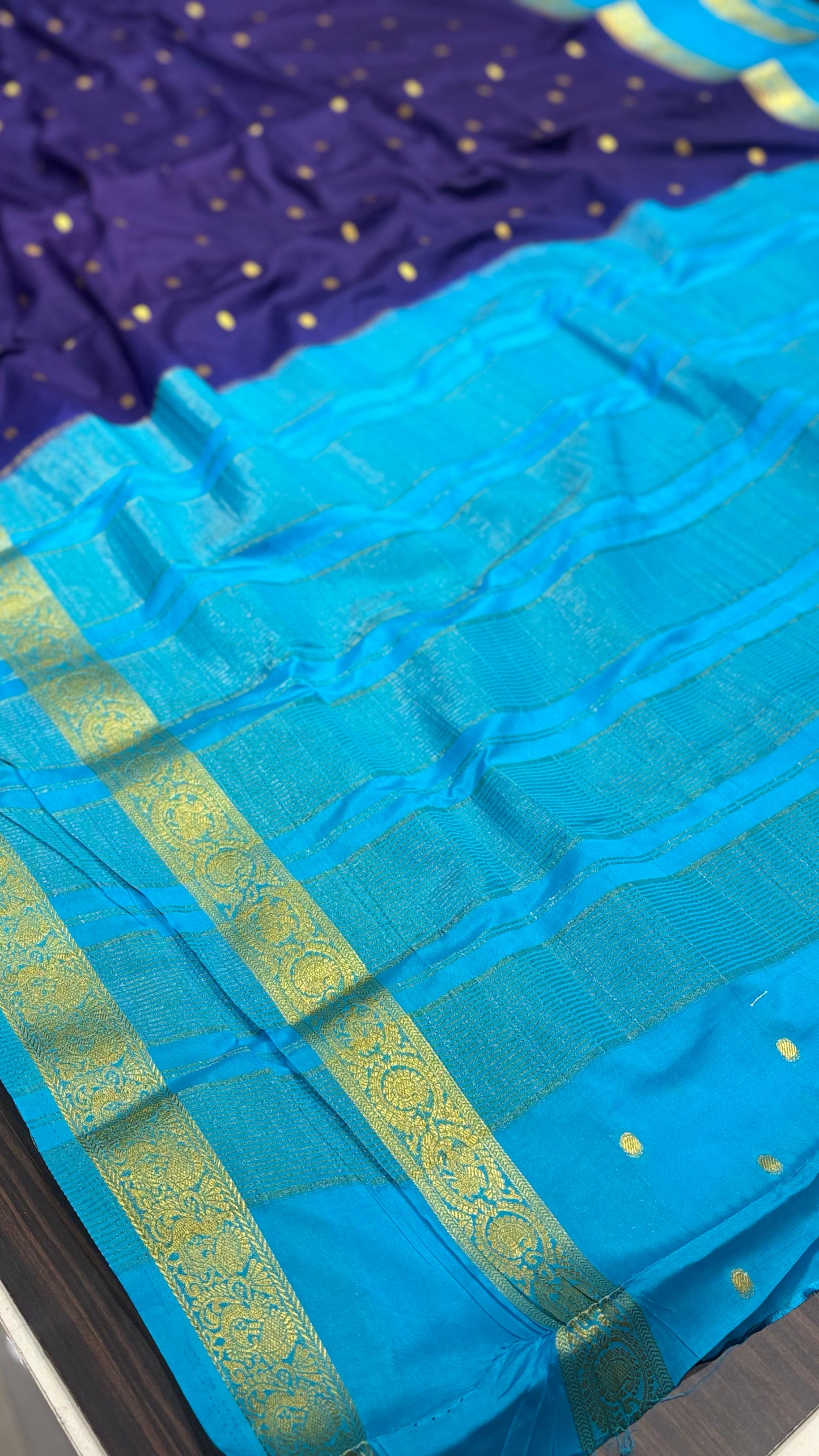 Semi Mysore crape