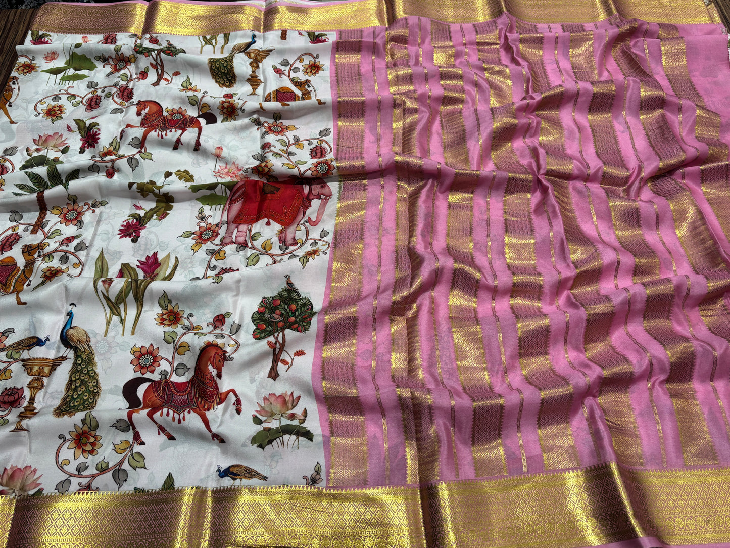 Pure Mysore silk