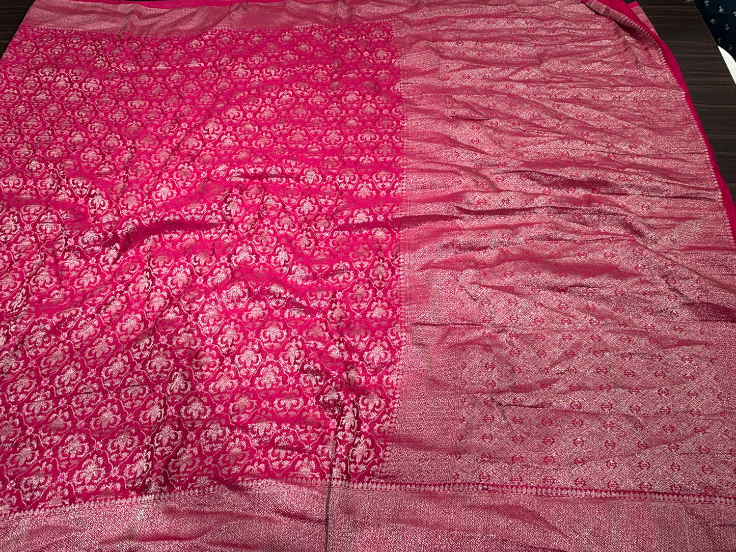 Chiffon georgette saree