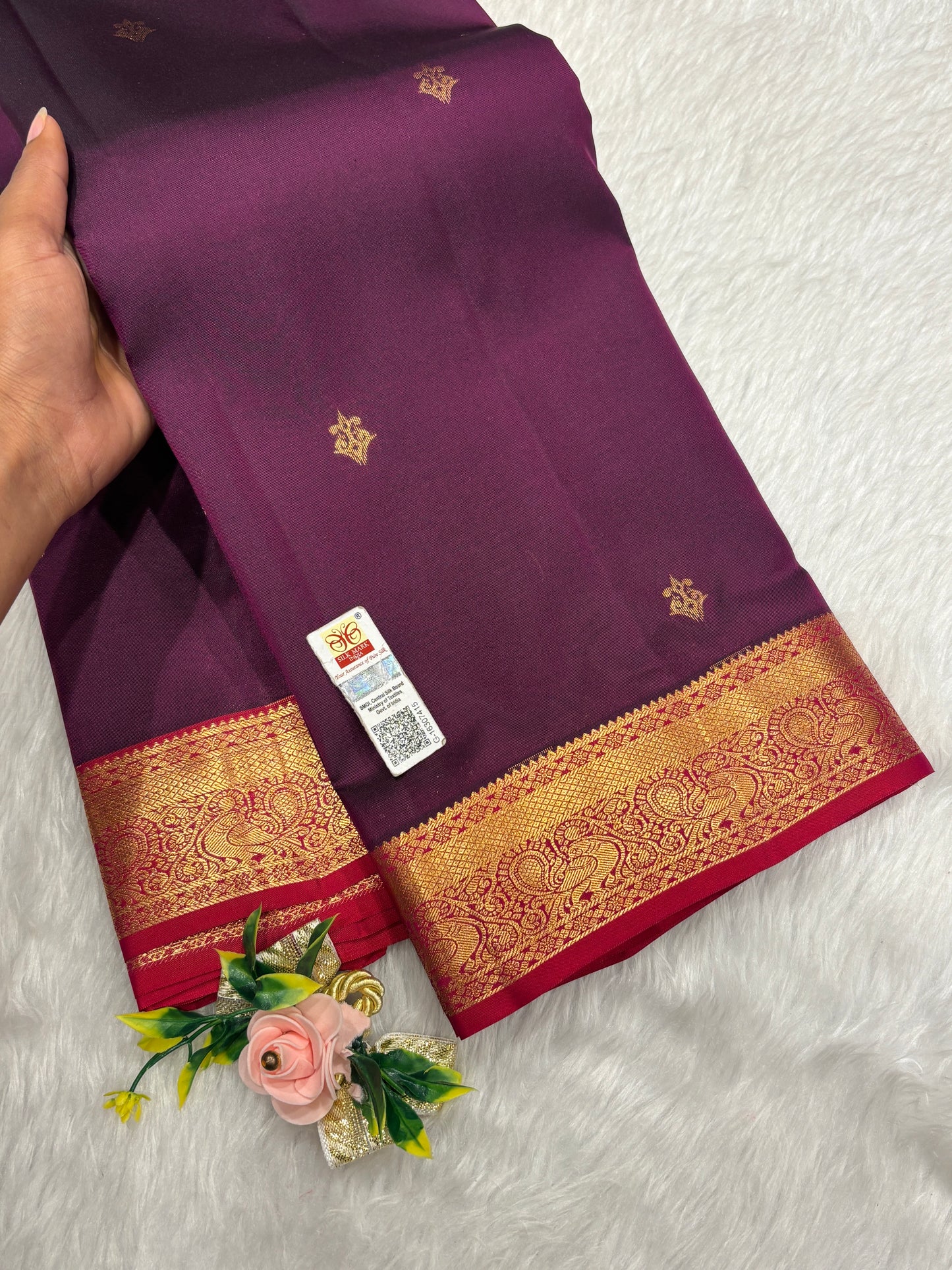 Pure Kanchipuram silk