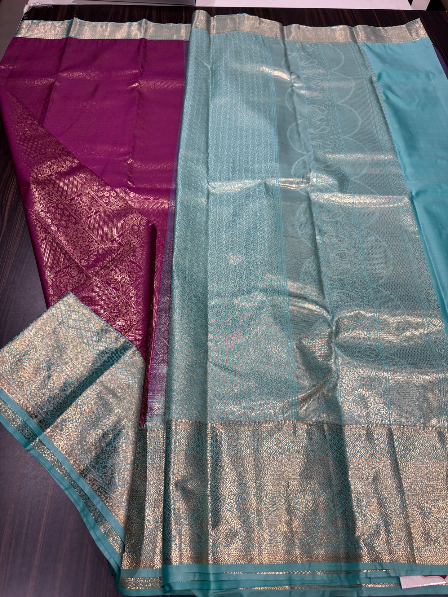Semi Kanchipuram silk