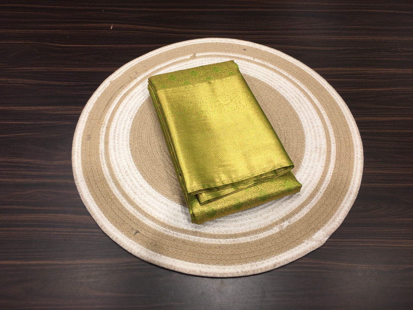Semi Kanchipuram Tissue silk saree
