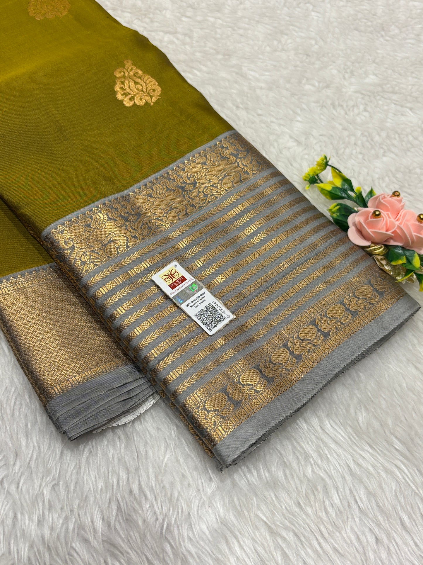 Pure Kanchipuram silk