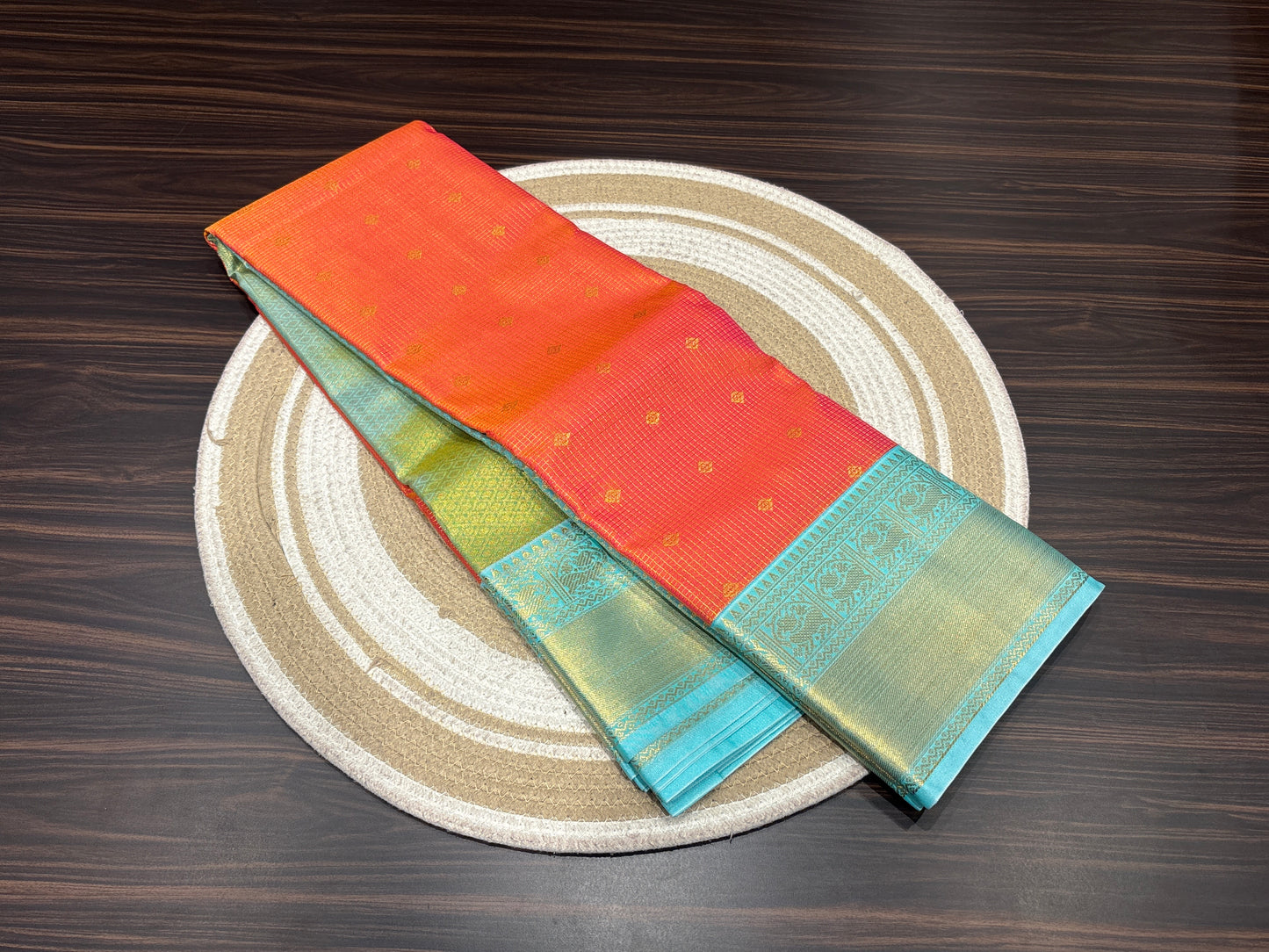 Semi Kanchipuram silk