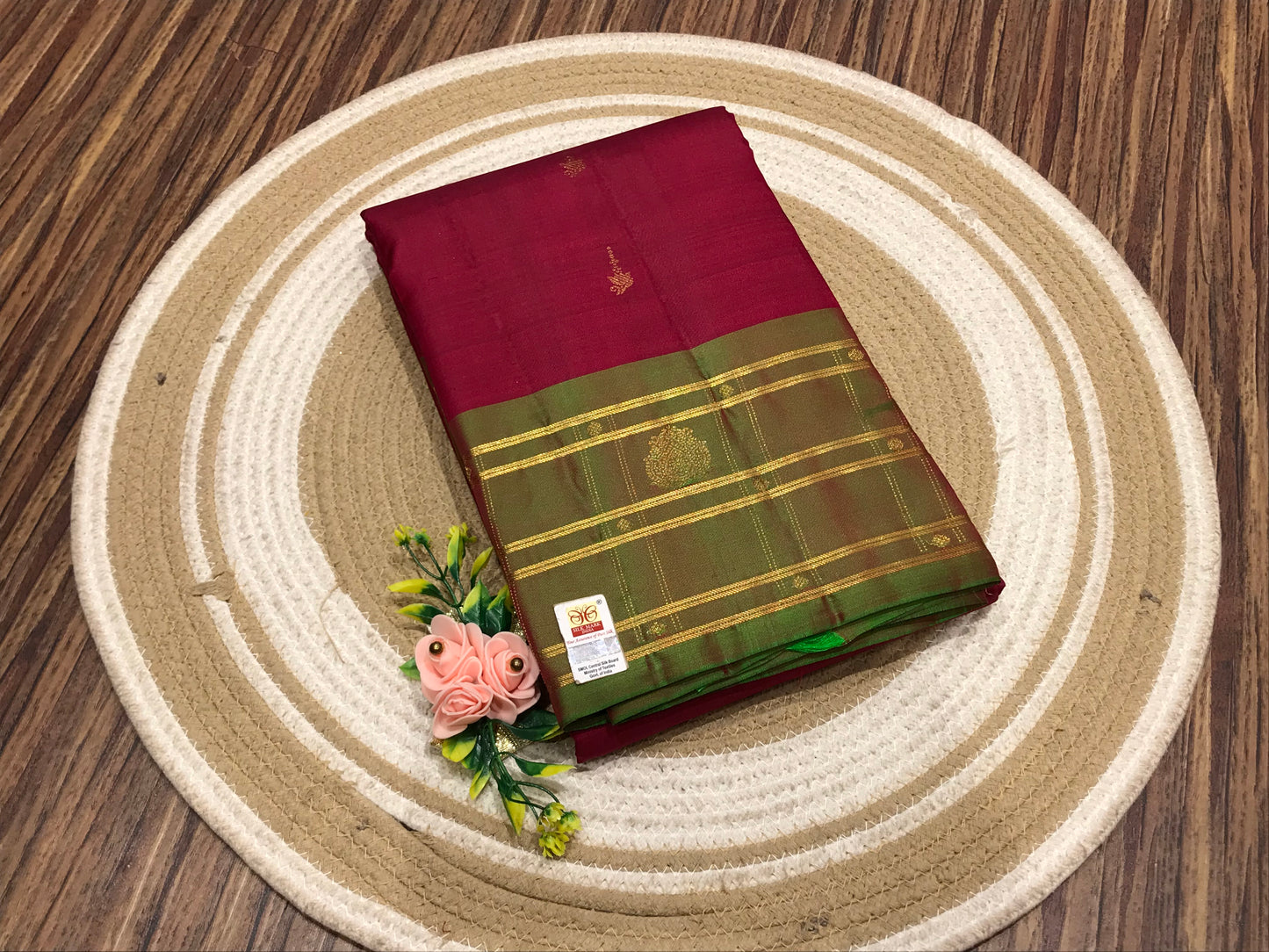 Pure Kanchipuram silk
