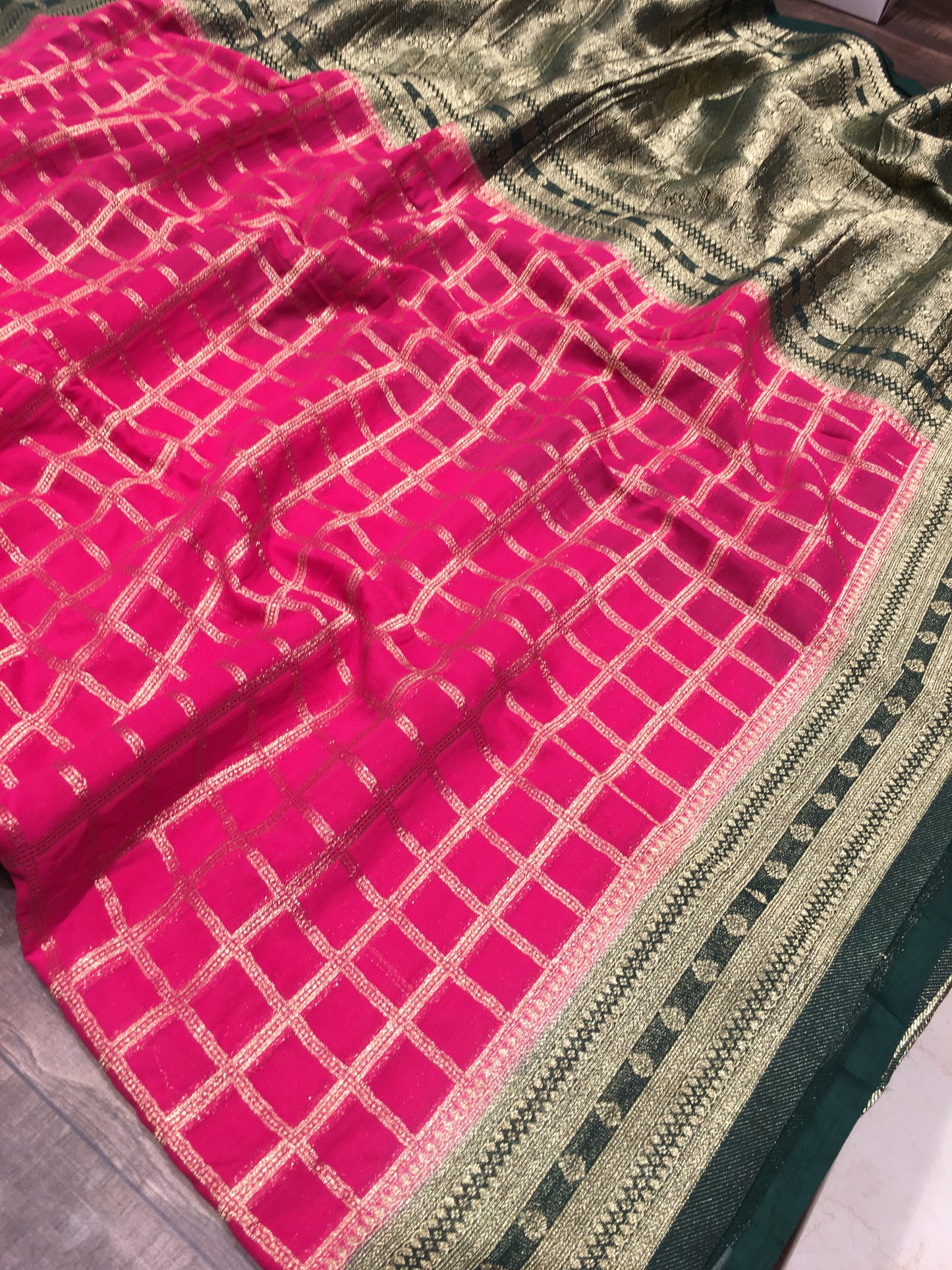 Chiffon saree