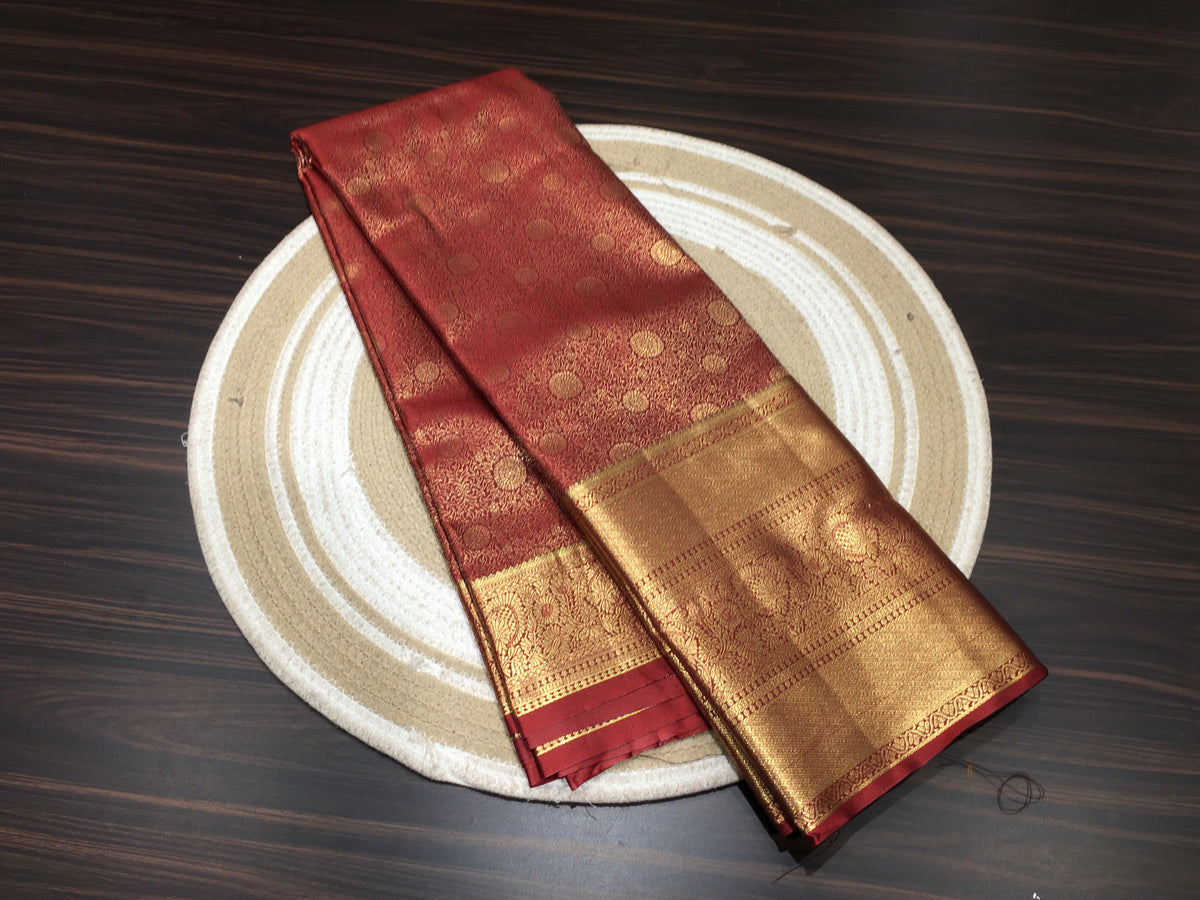 Semi Kanchipuram silk