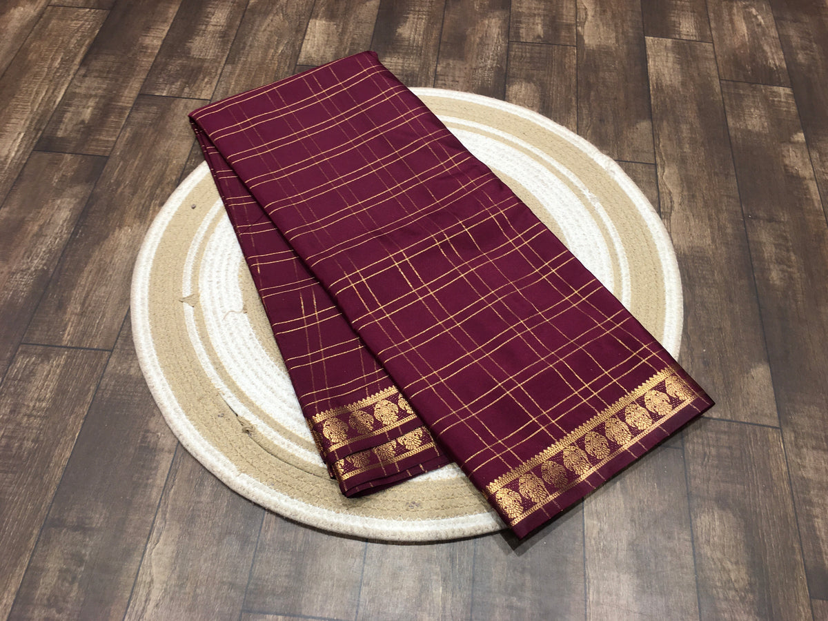 Semi Mysore Crape
