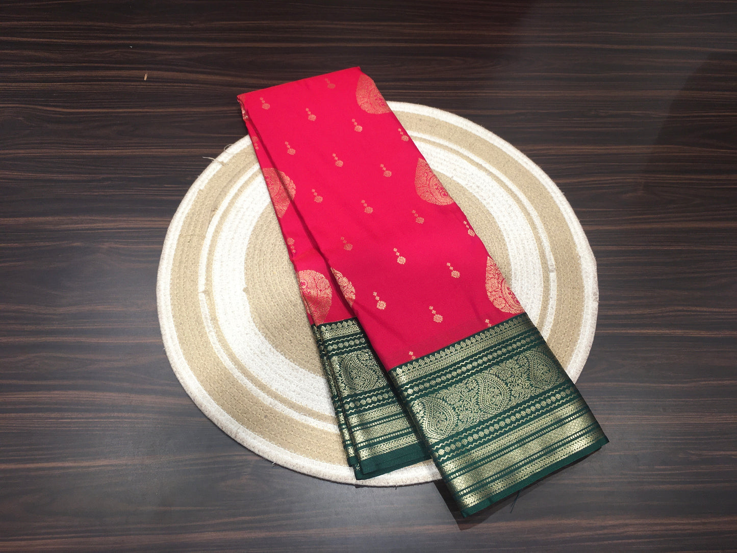 Semi Kanchipuram silk