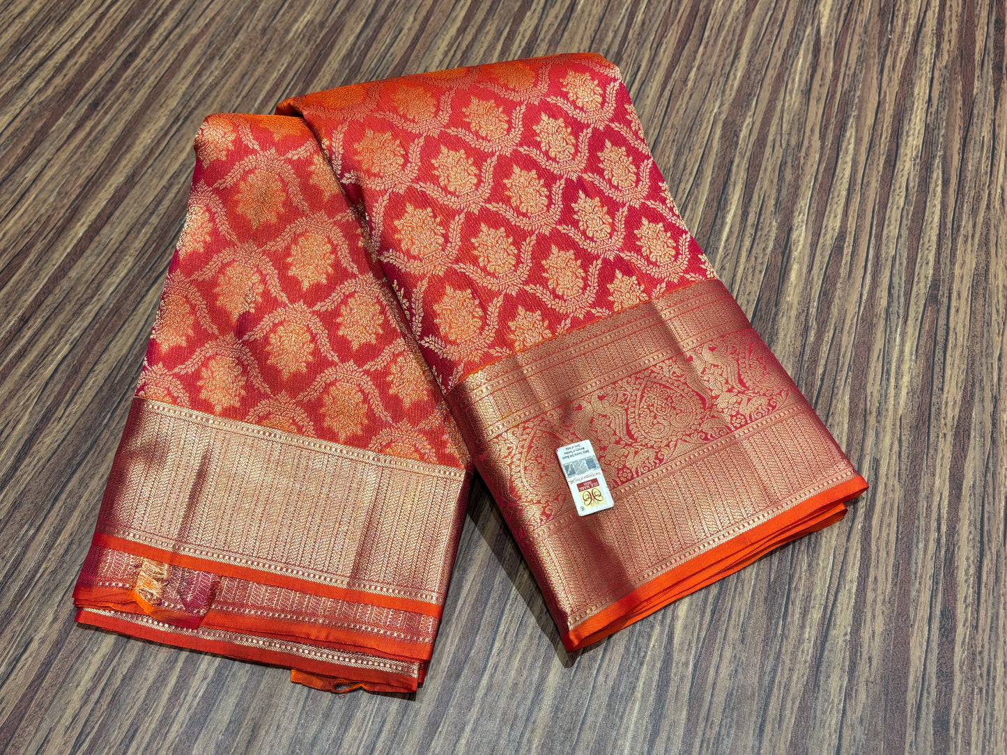 Pure Kanchipuram Brocade Silk