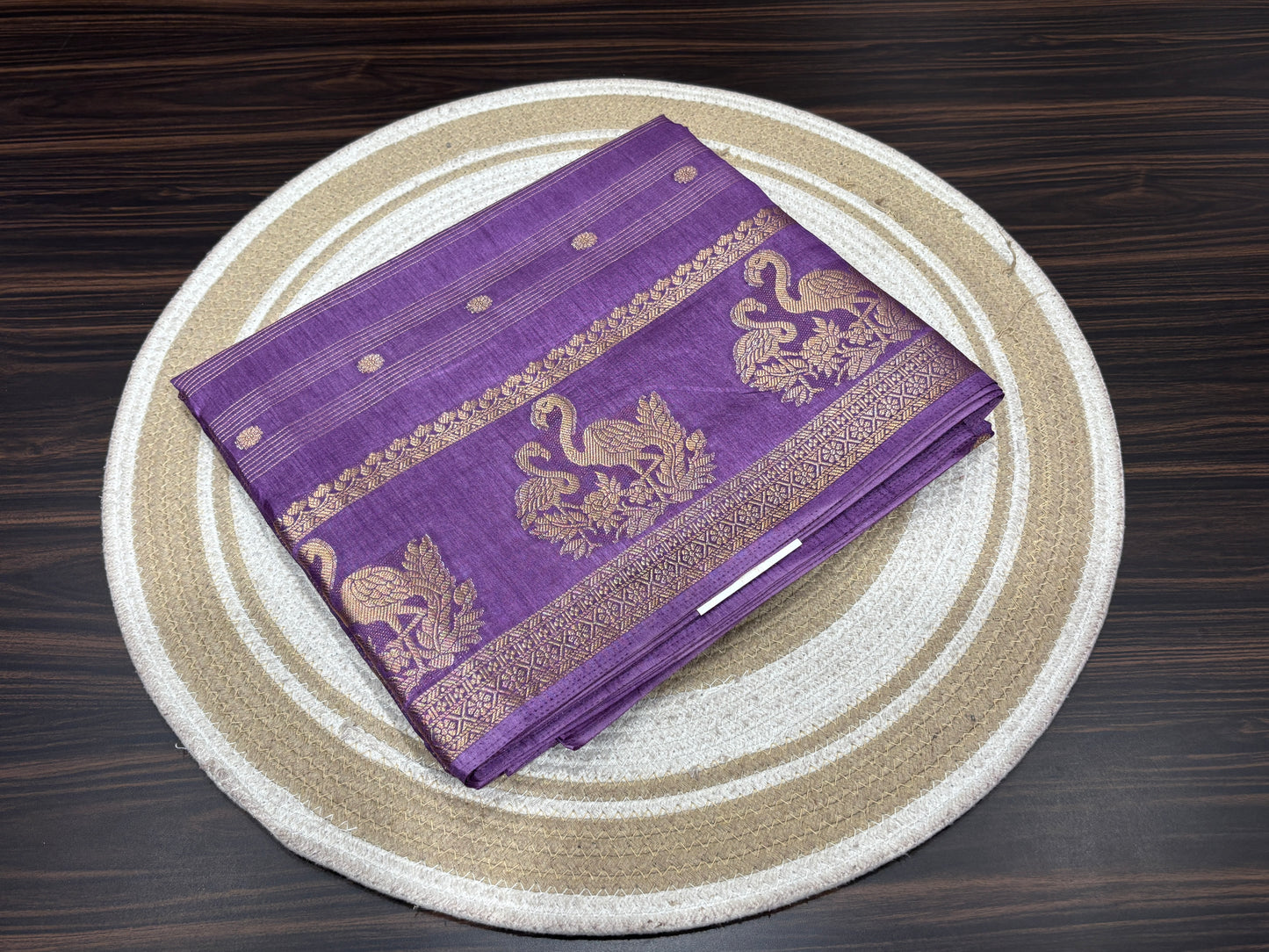 Mulberry silk saree