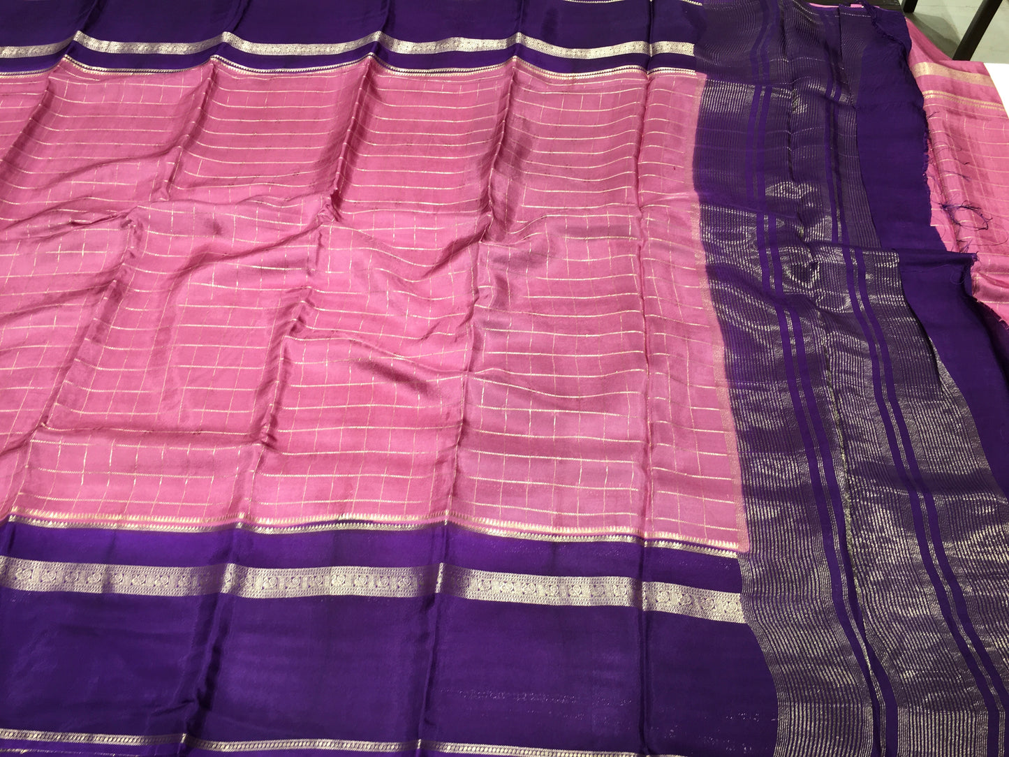 Semi Mysore crape