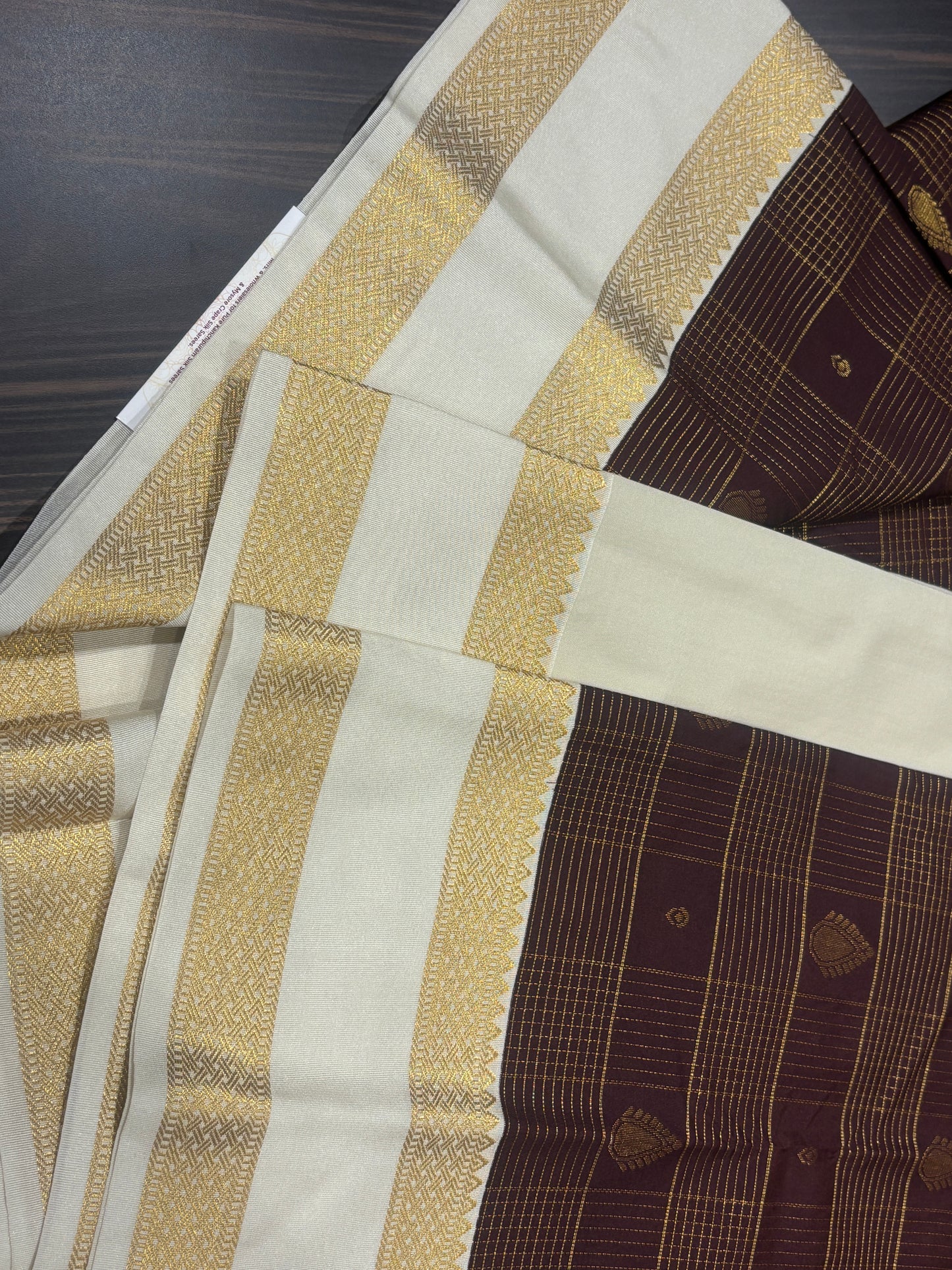 Semi Kanchipuram silk