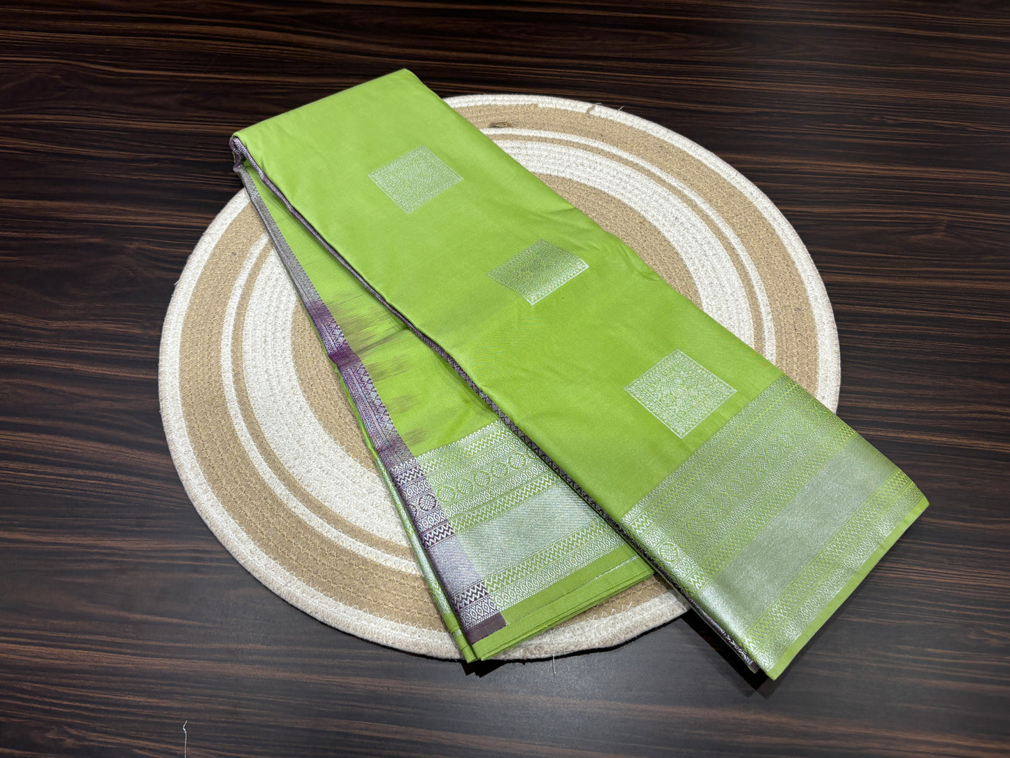 Semi Kanchipuram silk