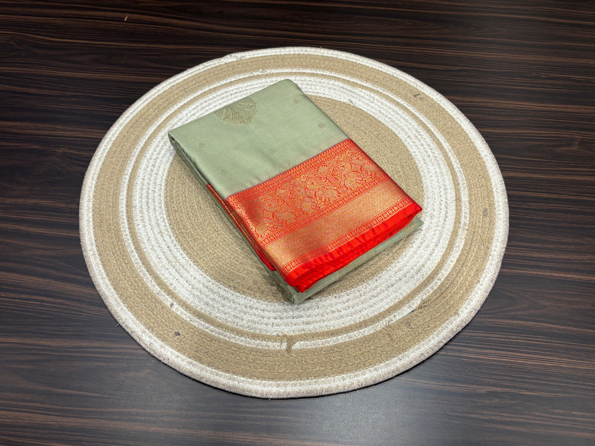 Semi Kanchipuram Silk