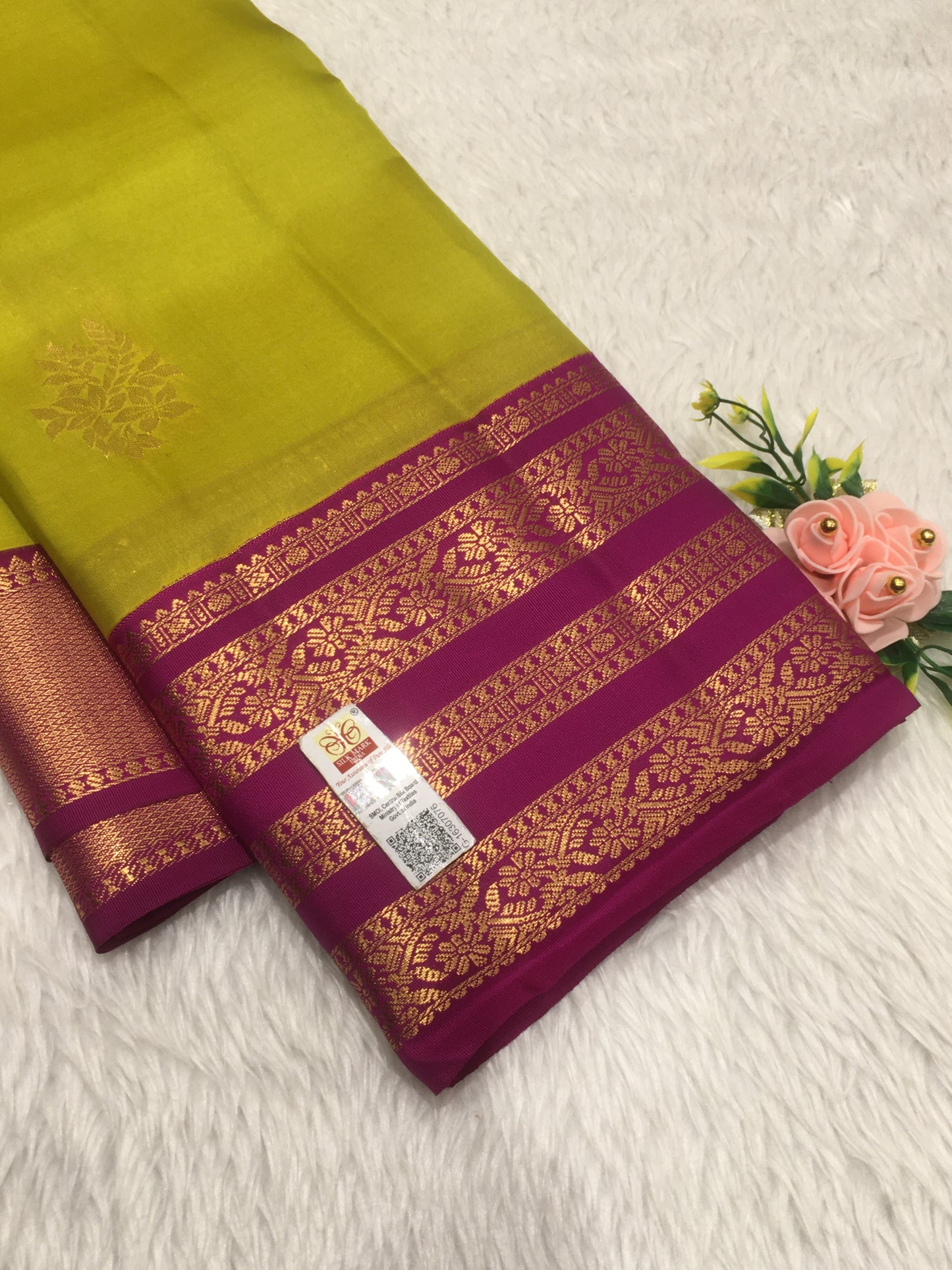 Pure Kanchipuram silk