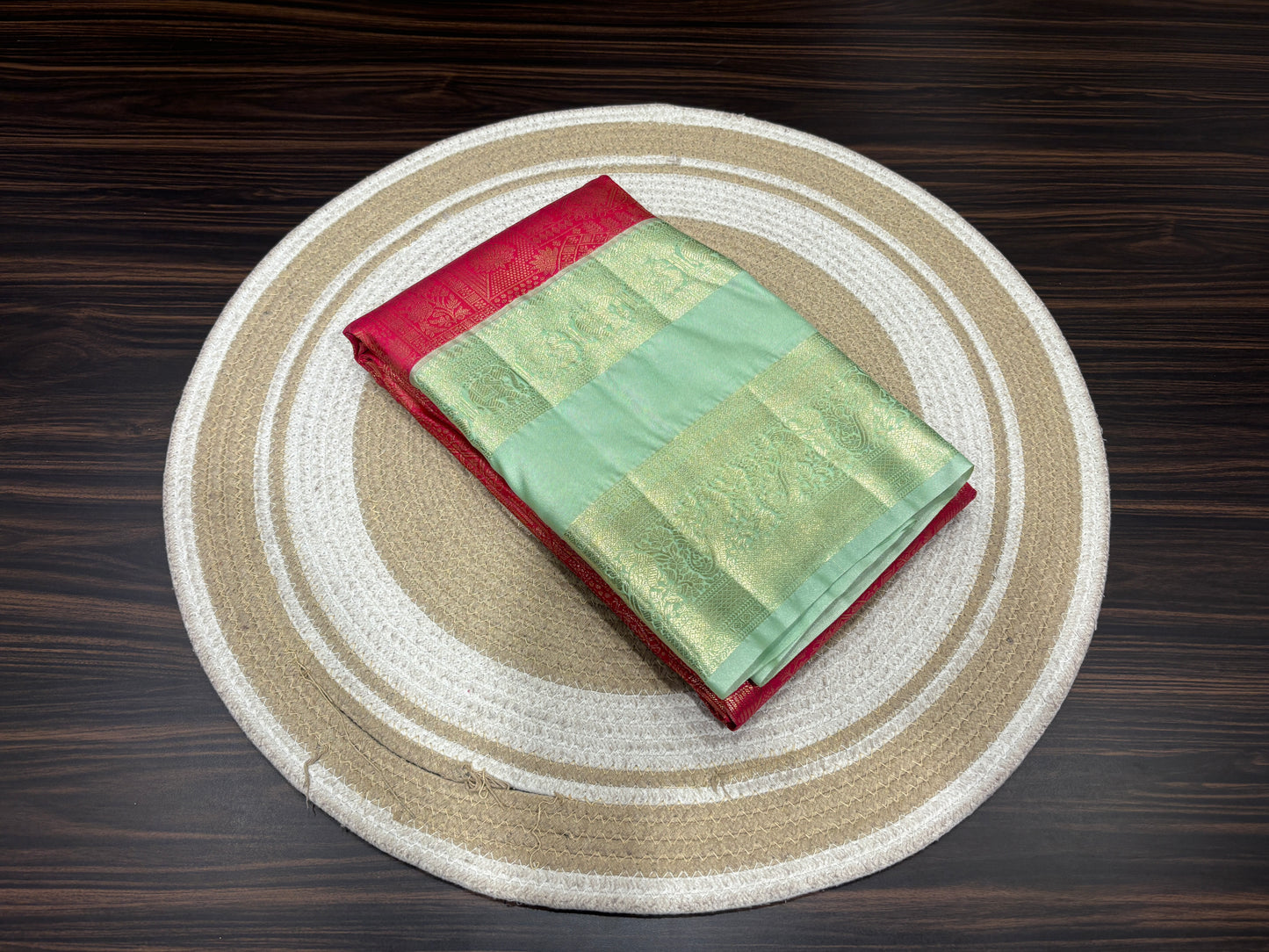 Semi Kanchipuram silk