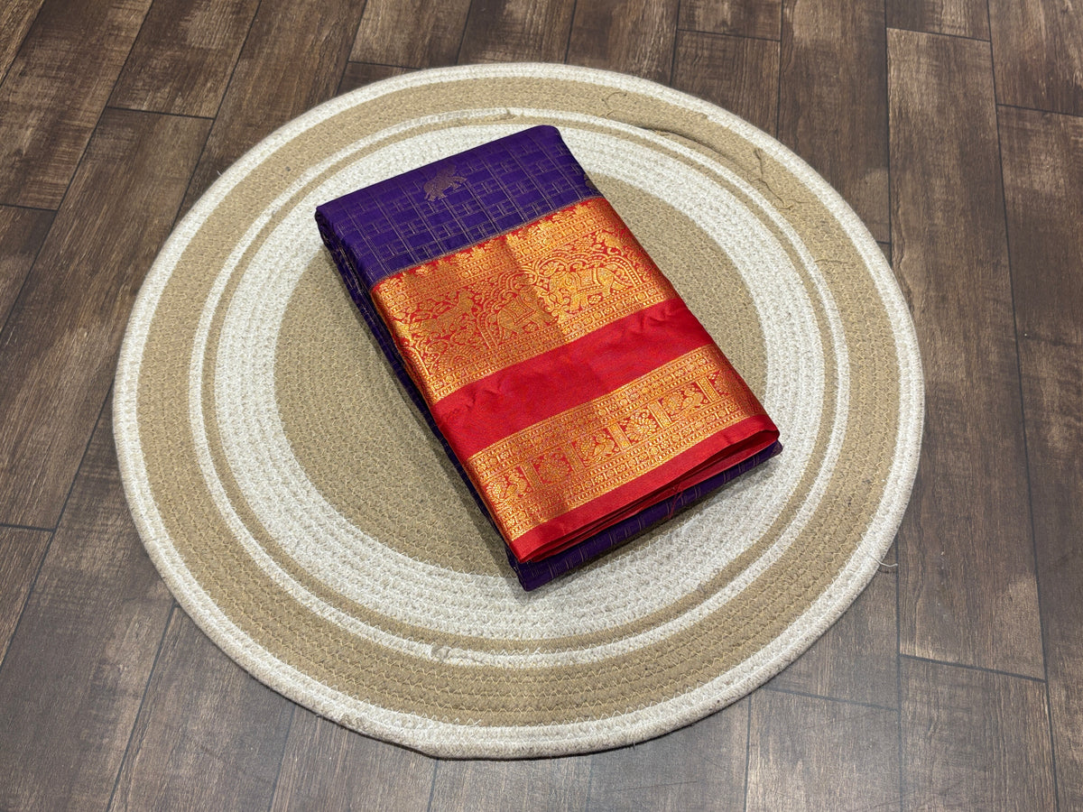 Semi Kanchipuram Silk