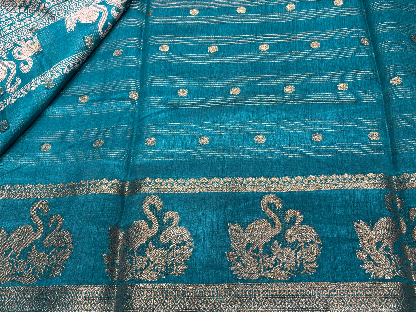 Mulberry silk saree