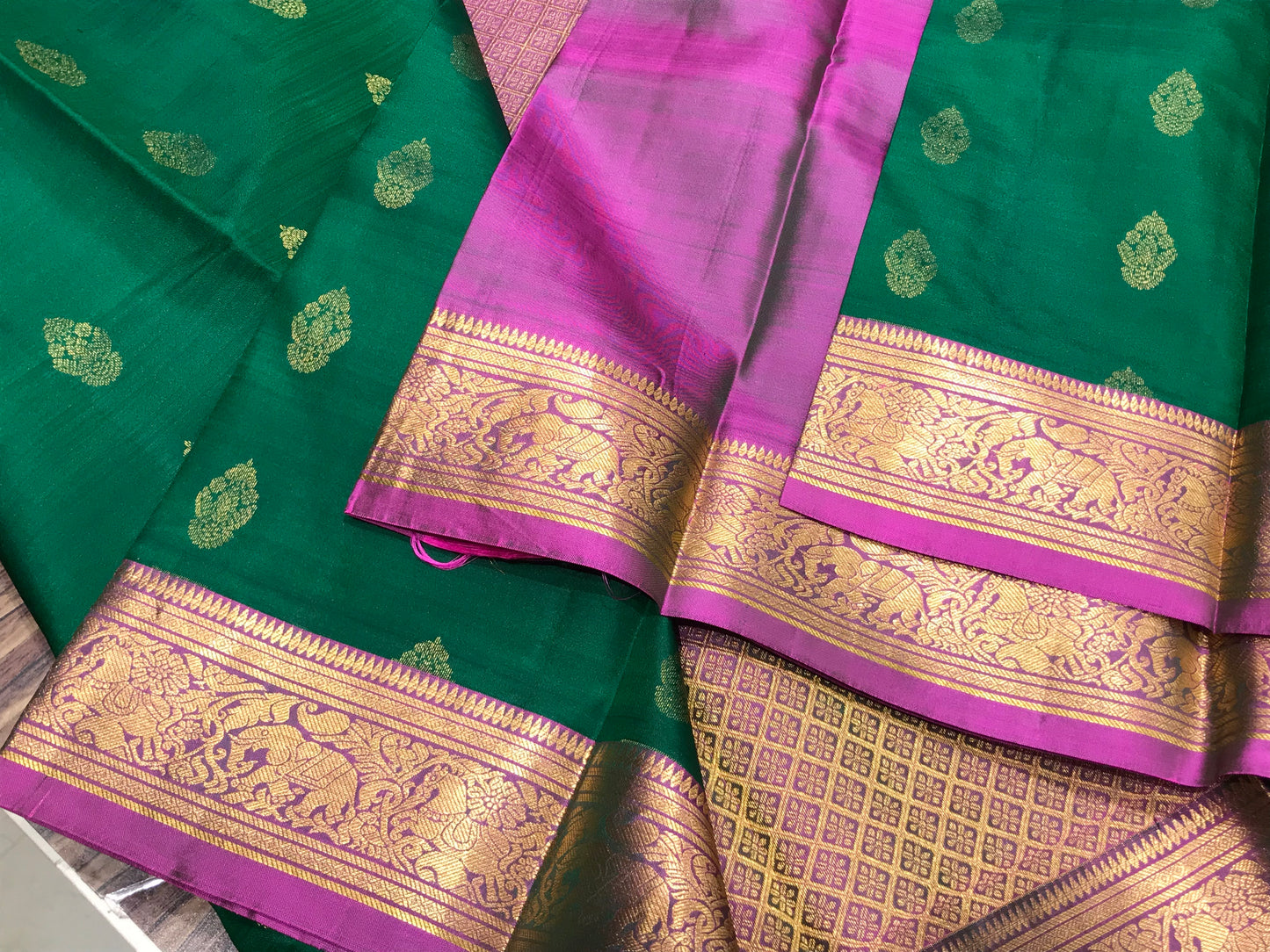 Pure Kanchipuram silk