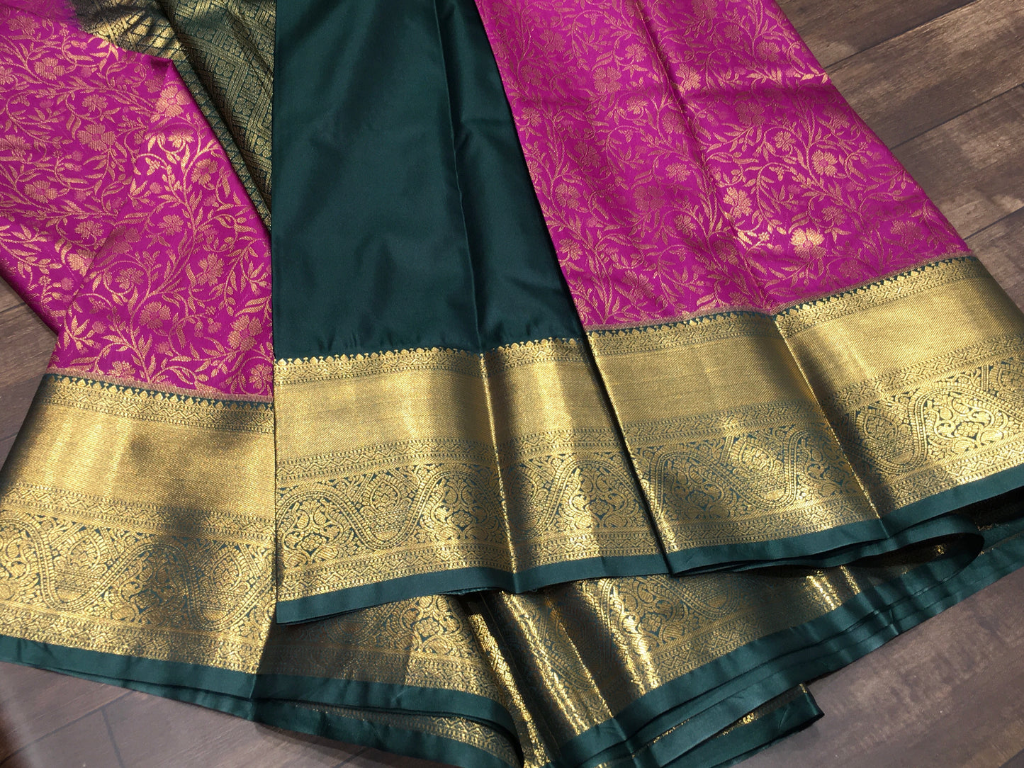 Semi Kanchipuram silk