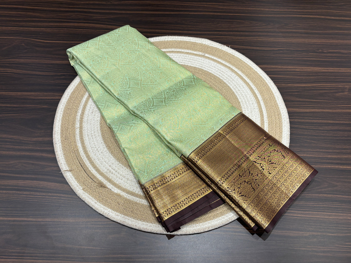 Semi Kanchipuram silk