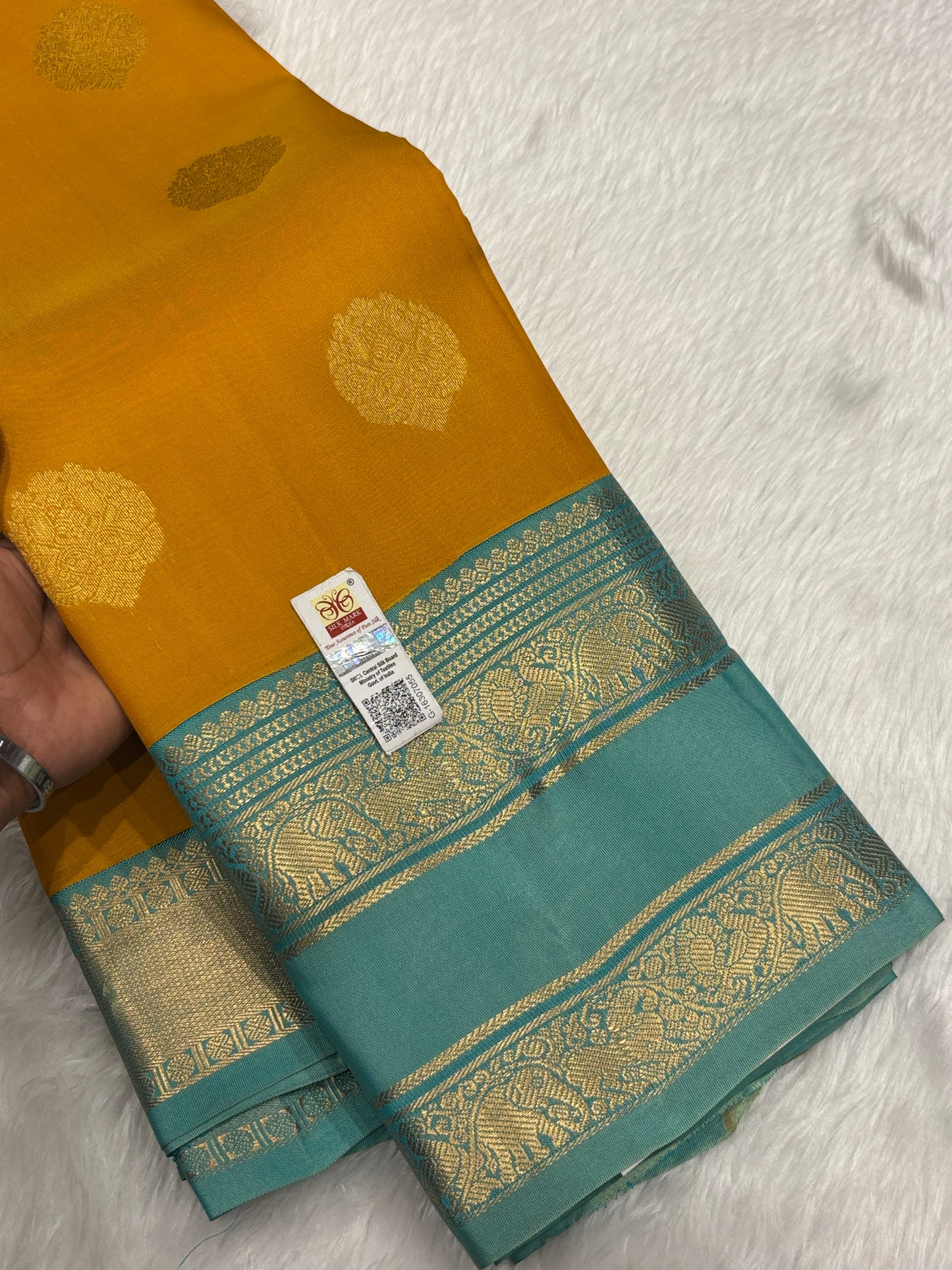 Pure Kanchipuram silk