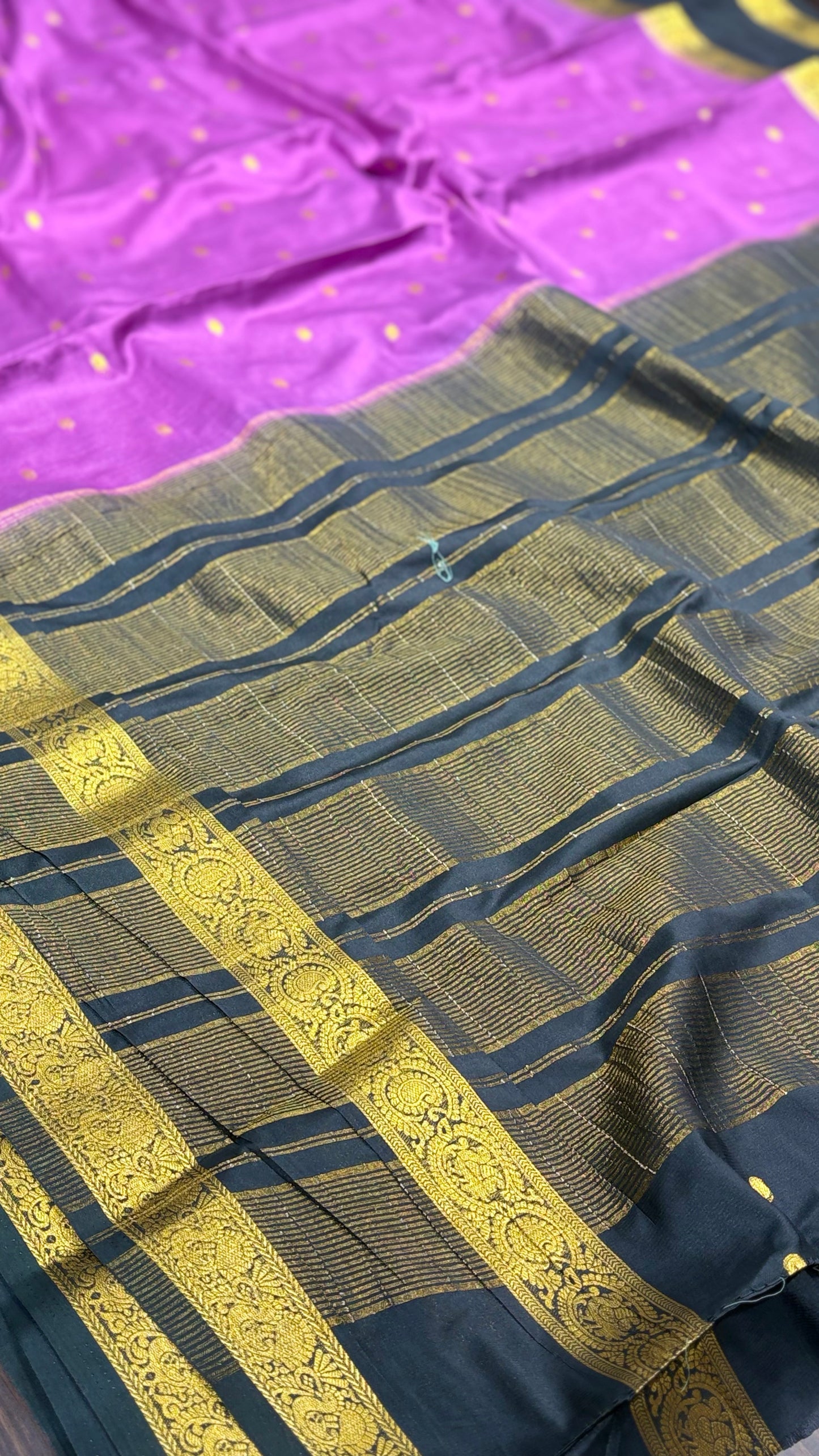 Semi Mysore crape