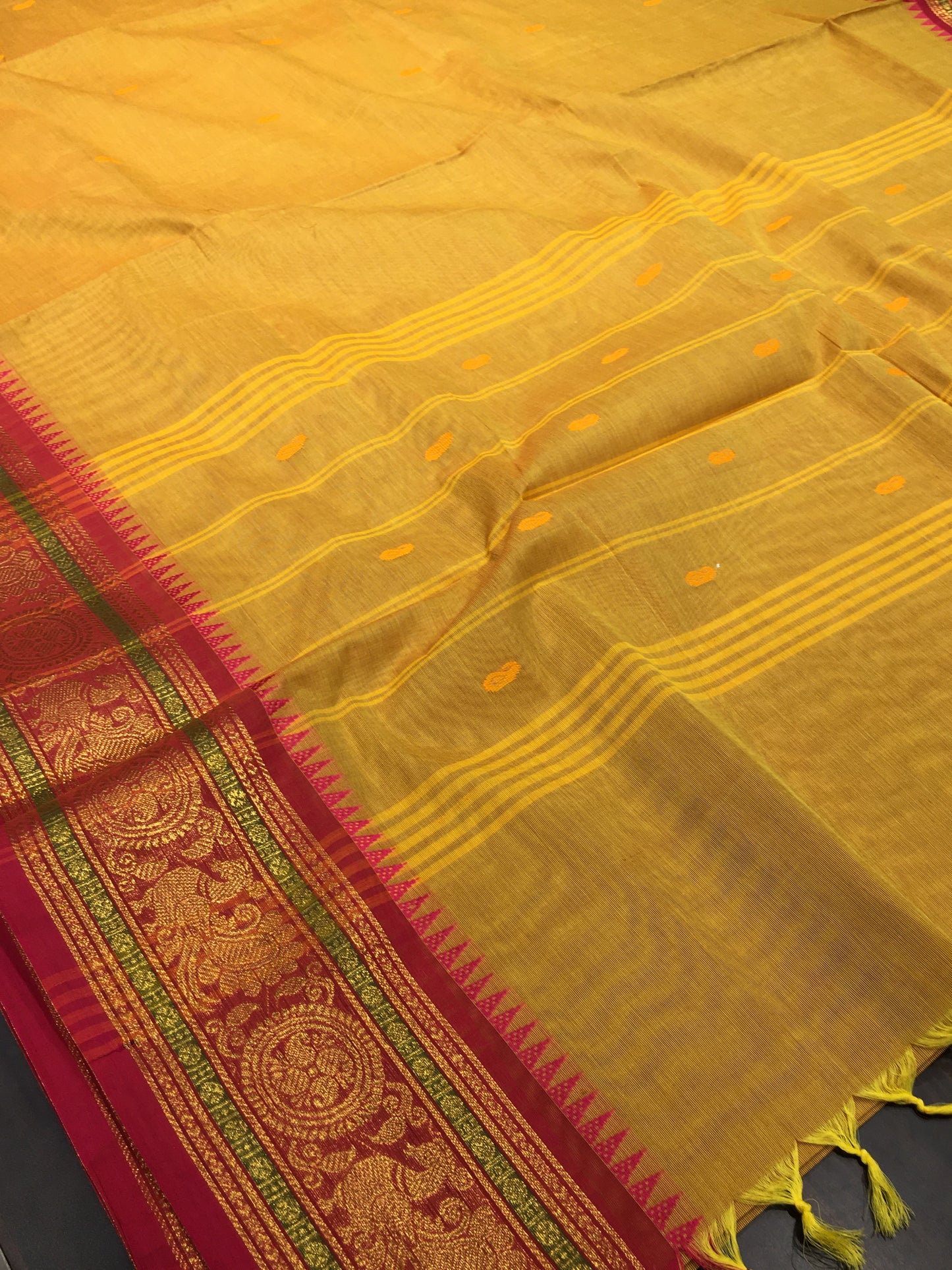 Fancy cotton saree