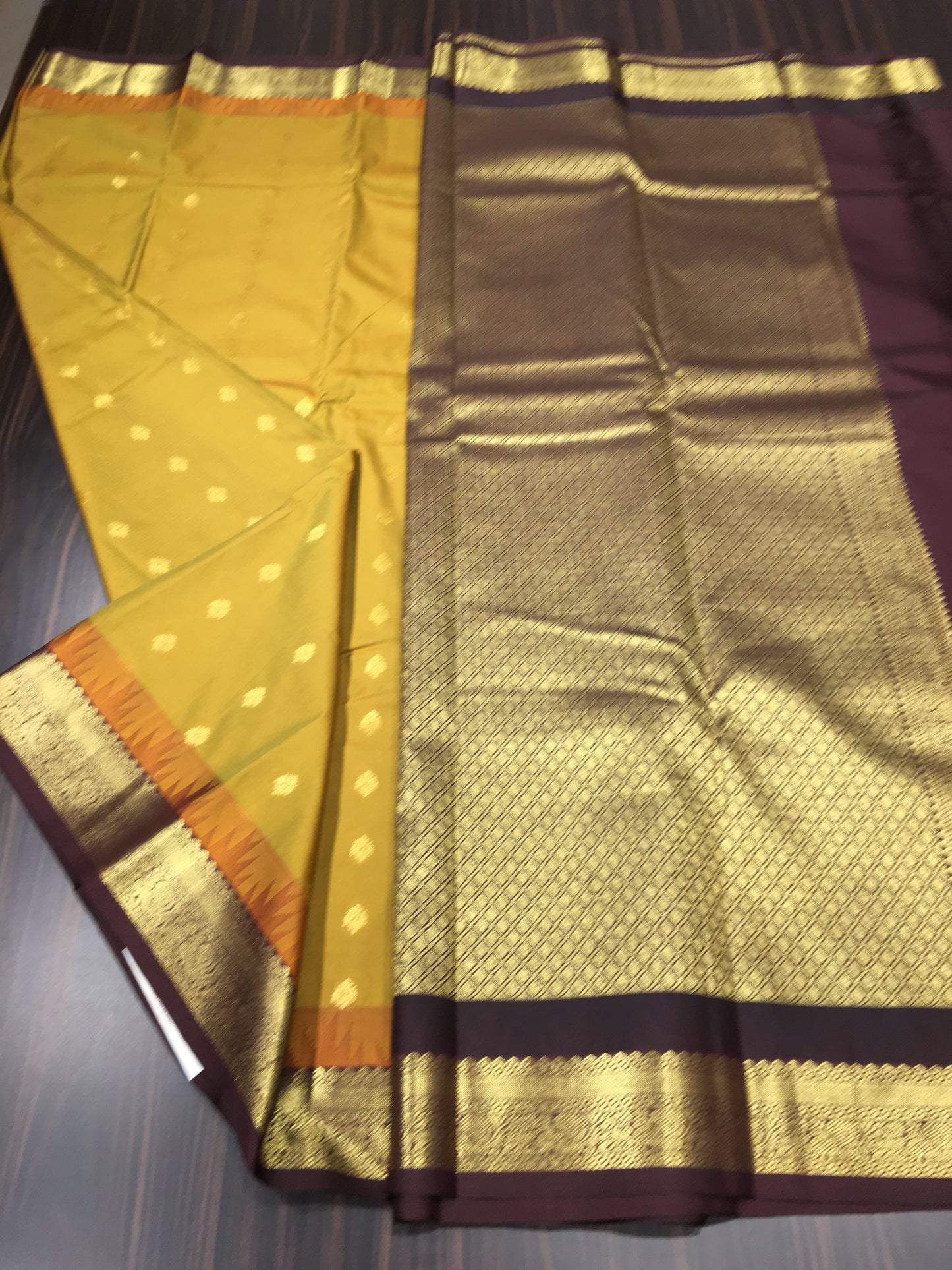 Semi Kanchipuram silk