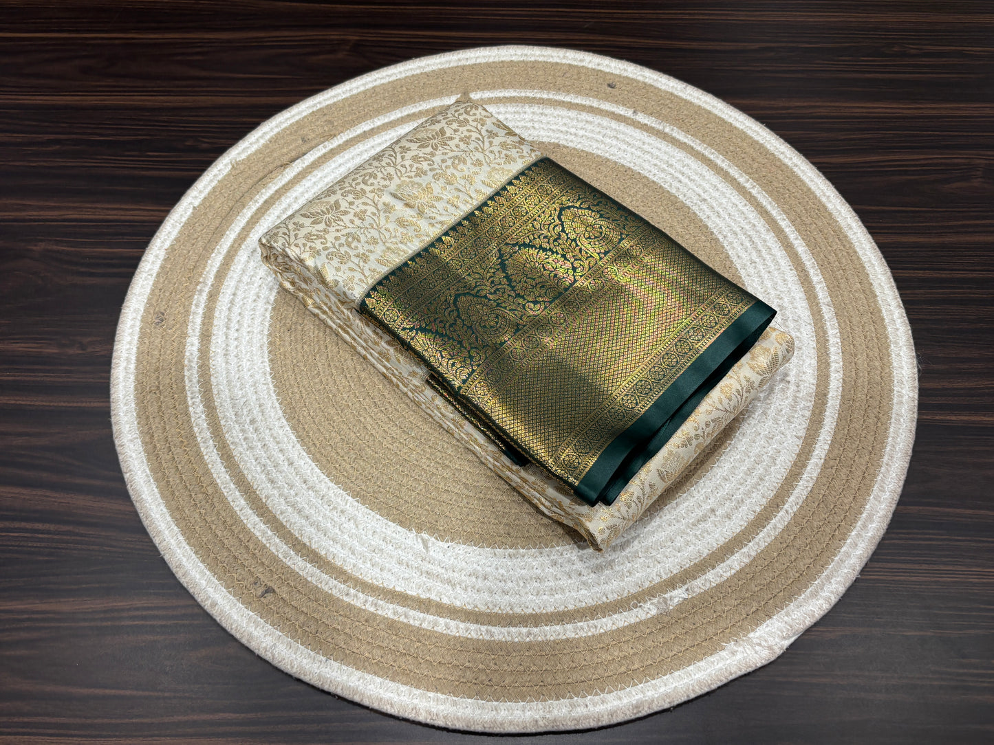 Semi Kanchipuram silk