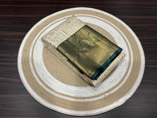 Semi Kanchipuram silk